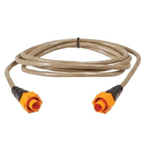 LOWRANCE Yellow 5-Pin Ethernet Cable, 50 ft | 000-0127-37